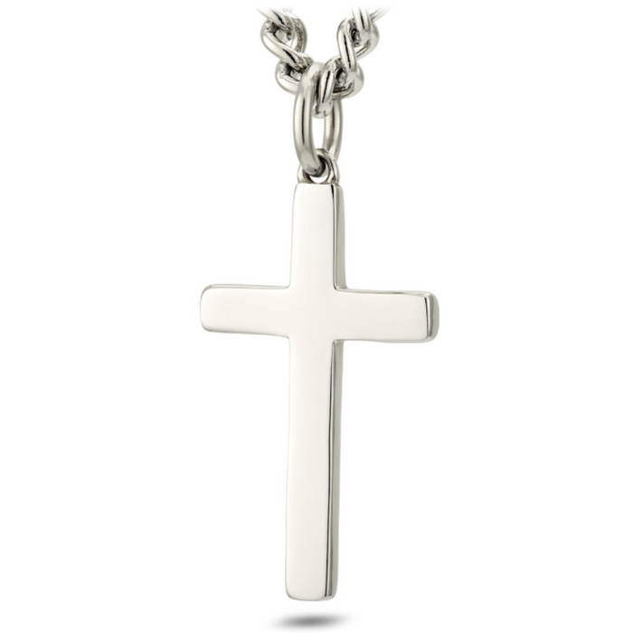 Men's Perfect Cross Necklace-John 19:30